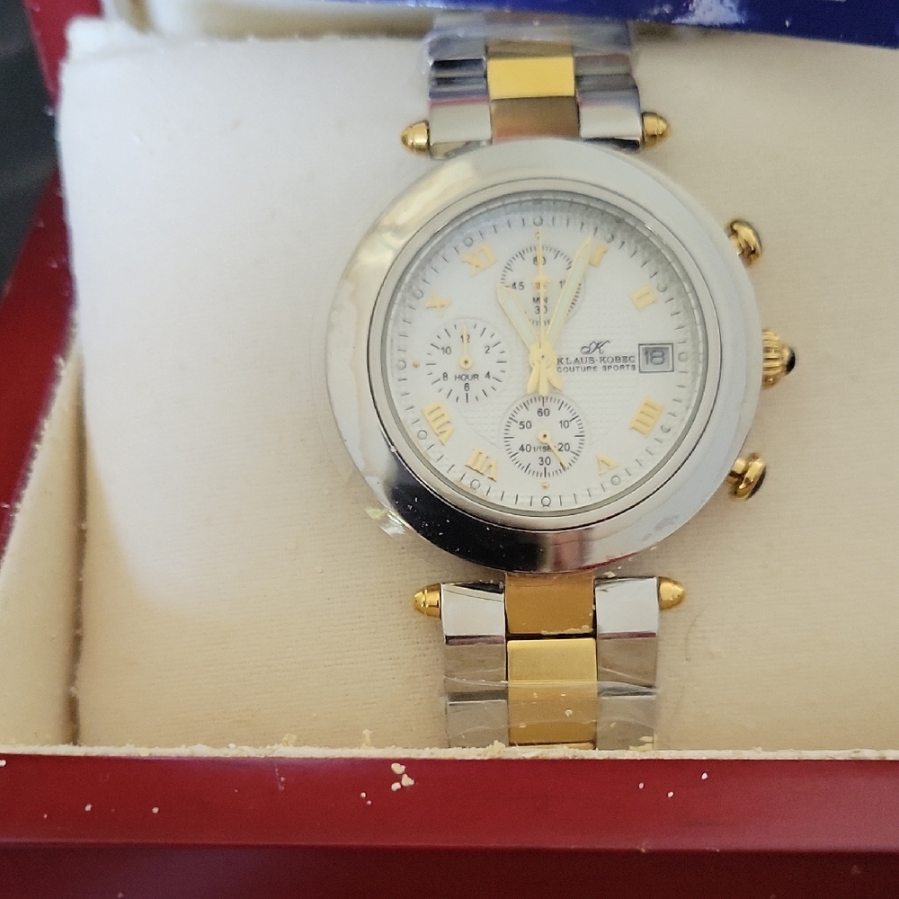 Elegant Two-Tone Men's Watch